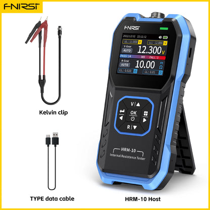 FNIRSI HRM-10 – Probador de Baterías 18650 y LiFePO4 de Alta Precisión