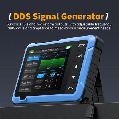 FNIRSI DSO510 / DSO152 / DSO153 – Mini Osciloscopios Digitales Portátiles 2 en 1